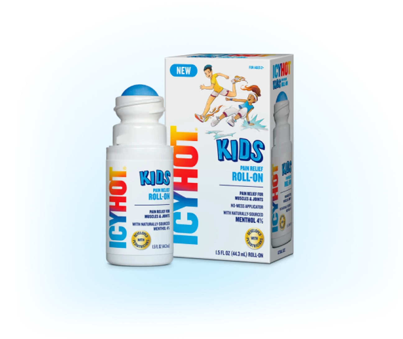 Product shot of Icy Hot Kids Pain Relief Roll-On